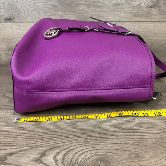 Michael Kors Jet Set Travel Large Saffiano Leather Tote Bag Pink - NWT - Picture 15 of 15